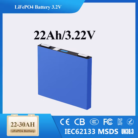 3.2V 20Ah LiFePO4 家庭用太陽エネルギー貯蔵用角形リチウム電池セル