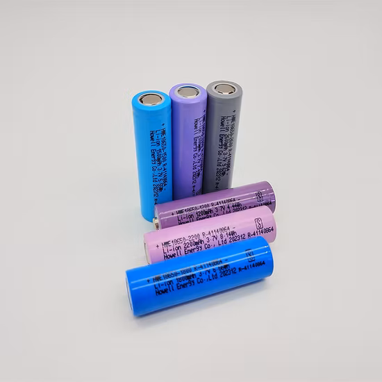 500+ 寿命 KC CE 認証 円筒形容量 3.7V 1800mAh 18650 充電式リチウムイオン電池